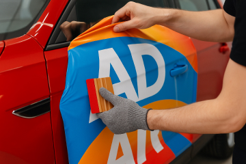 брендирование машины